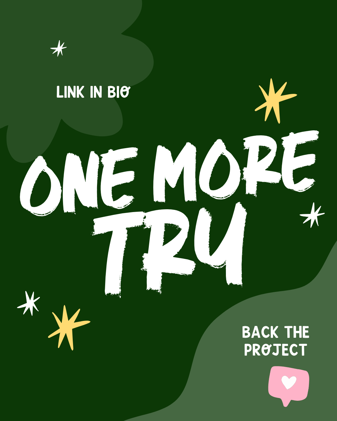 Back the Project: One More Try by RG Prince